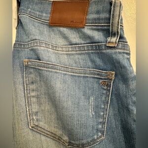 Madewell 9” high rise skinny jeans